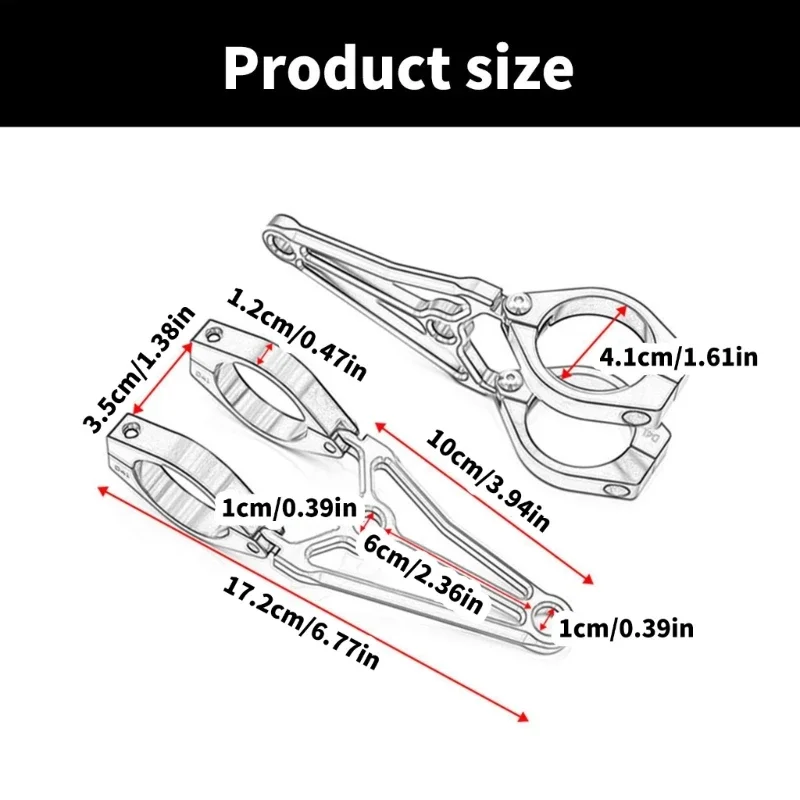 Монтажные кронштейны для вилки фар регулируемые универсальные аксессуары