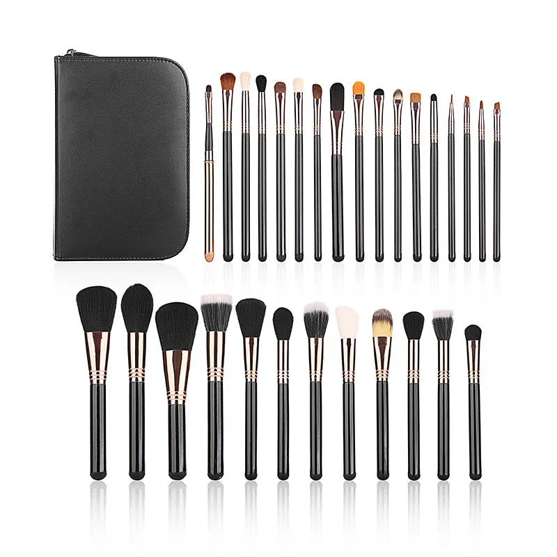 High-End 29 Makeup Brushes Set with Bag Face Professional Beauty Tools Full Set of Brushes