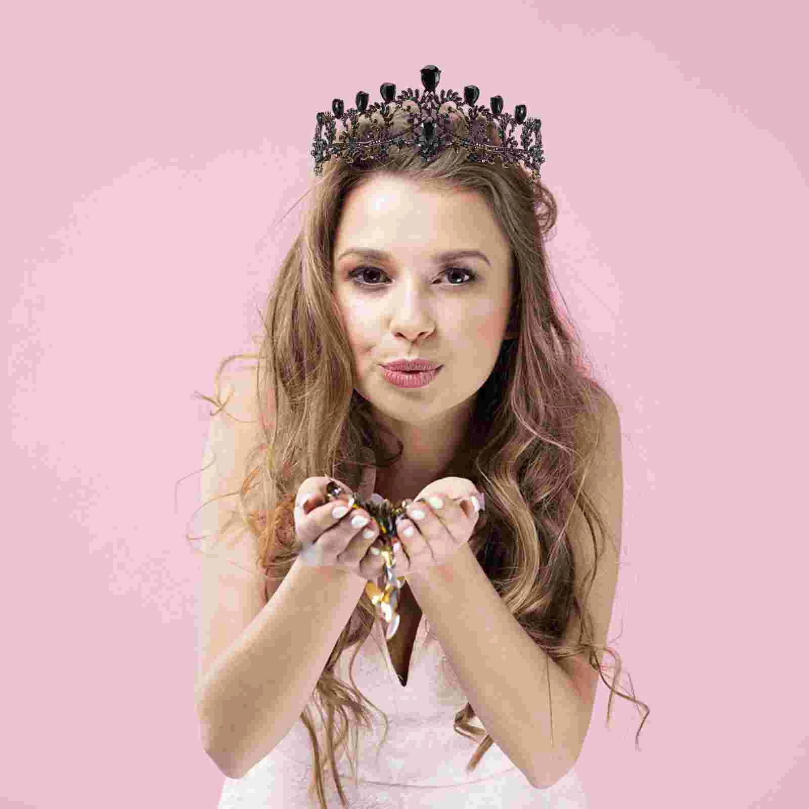 

Tiara Wedding Forbridal Rhinestone Women Crystal Bride Headpieces Girl Birthdayheadpiece Tiaras Headwearheaddressvintage Hair