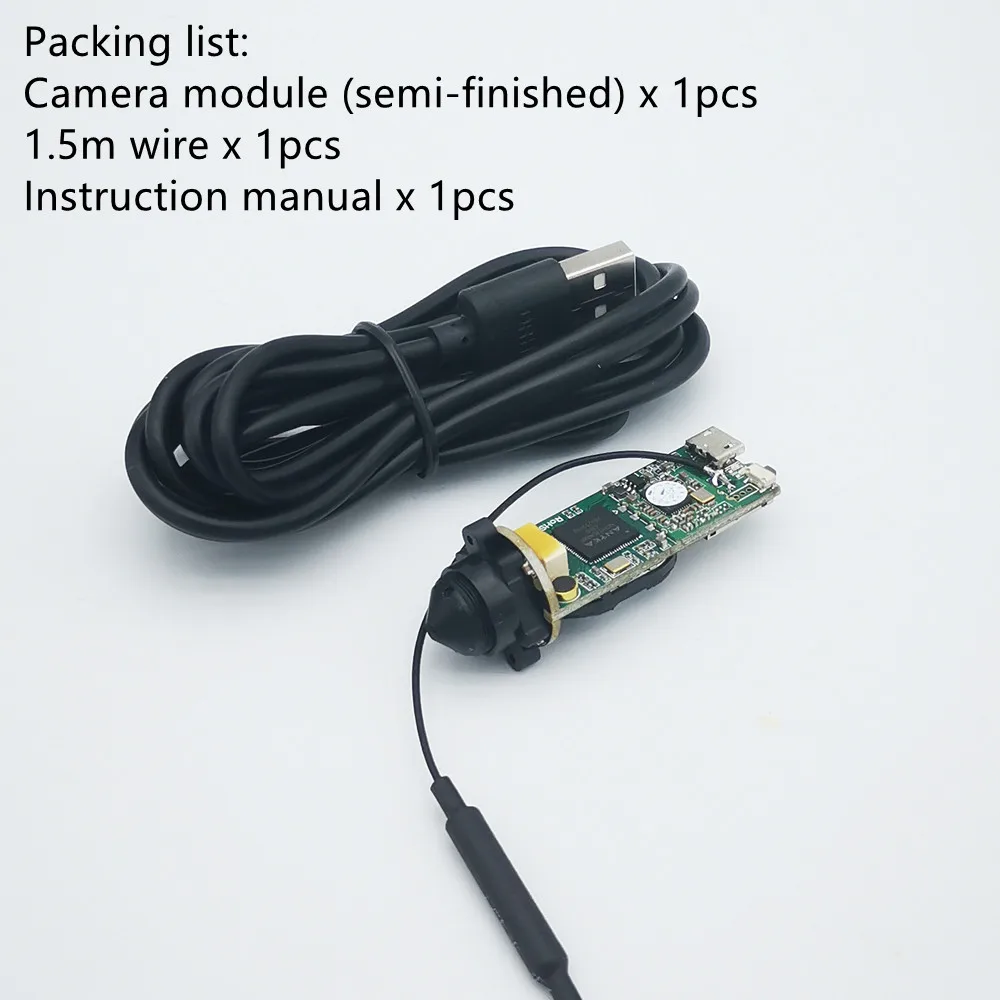 

Модуль камеры Tuya DIY Mini 1080P, беспроводной IPC, винтовой инструмент, объектив небольшого размера Onvif RTSP