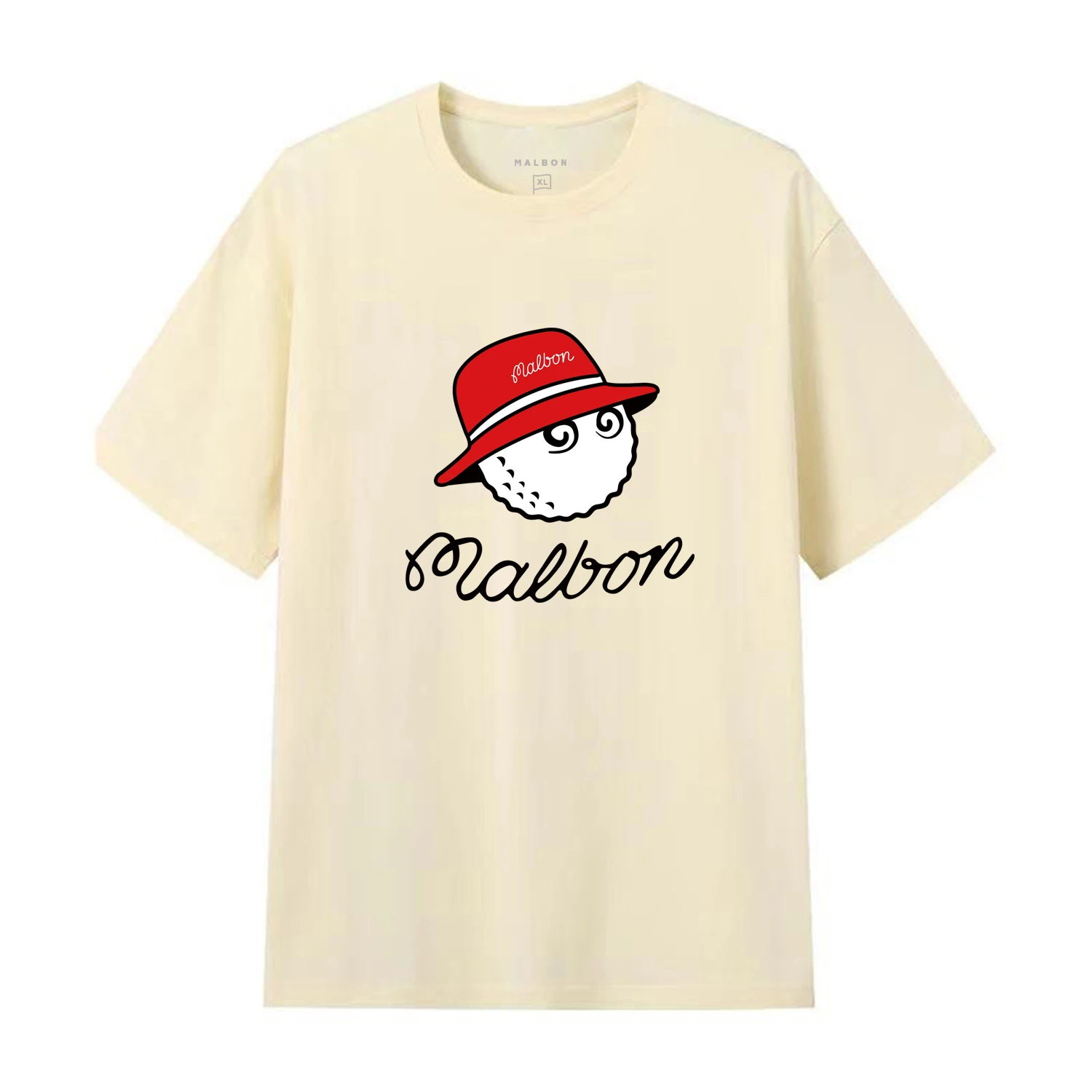 

Malbon Golf T-Shirt Men Women 2023 Summer Cotton Golf Top Short Sleeve Fashion Couple Loose Golf Top
