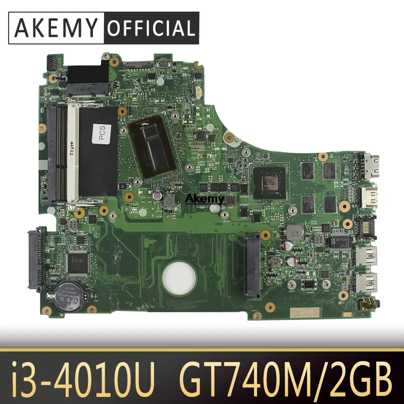 

X750LB Laptop Motherboard for ASUS X750LN X750L K750L A750L laptop Mainboard(i3-4010U GT740M/2GB) X750LB motherboard mainboard