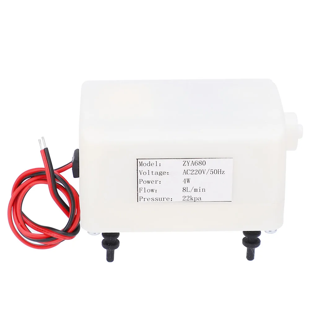 ZYA680 Мини-воздушный насос Ultra Mute 4 Вт 6 ‑ 8 л/мин 15 25 кПа AC DC Электрический AC220V
