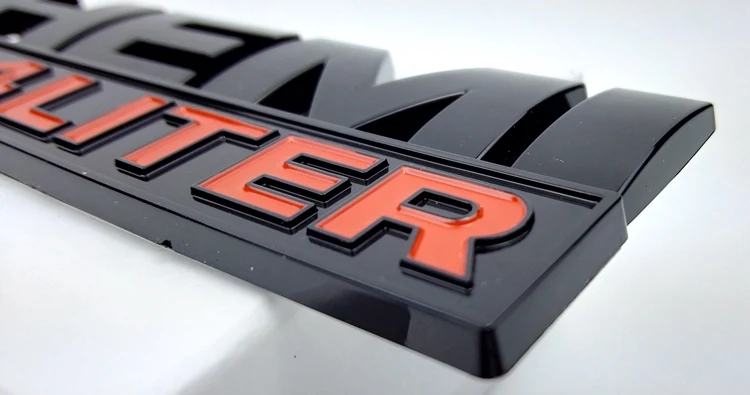 3D-Наклейки для телефона Hemi 5 7 Л или 6 4 л Серебристые/черные модели серии J **