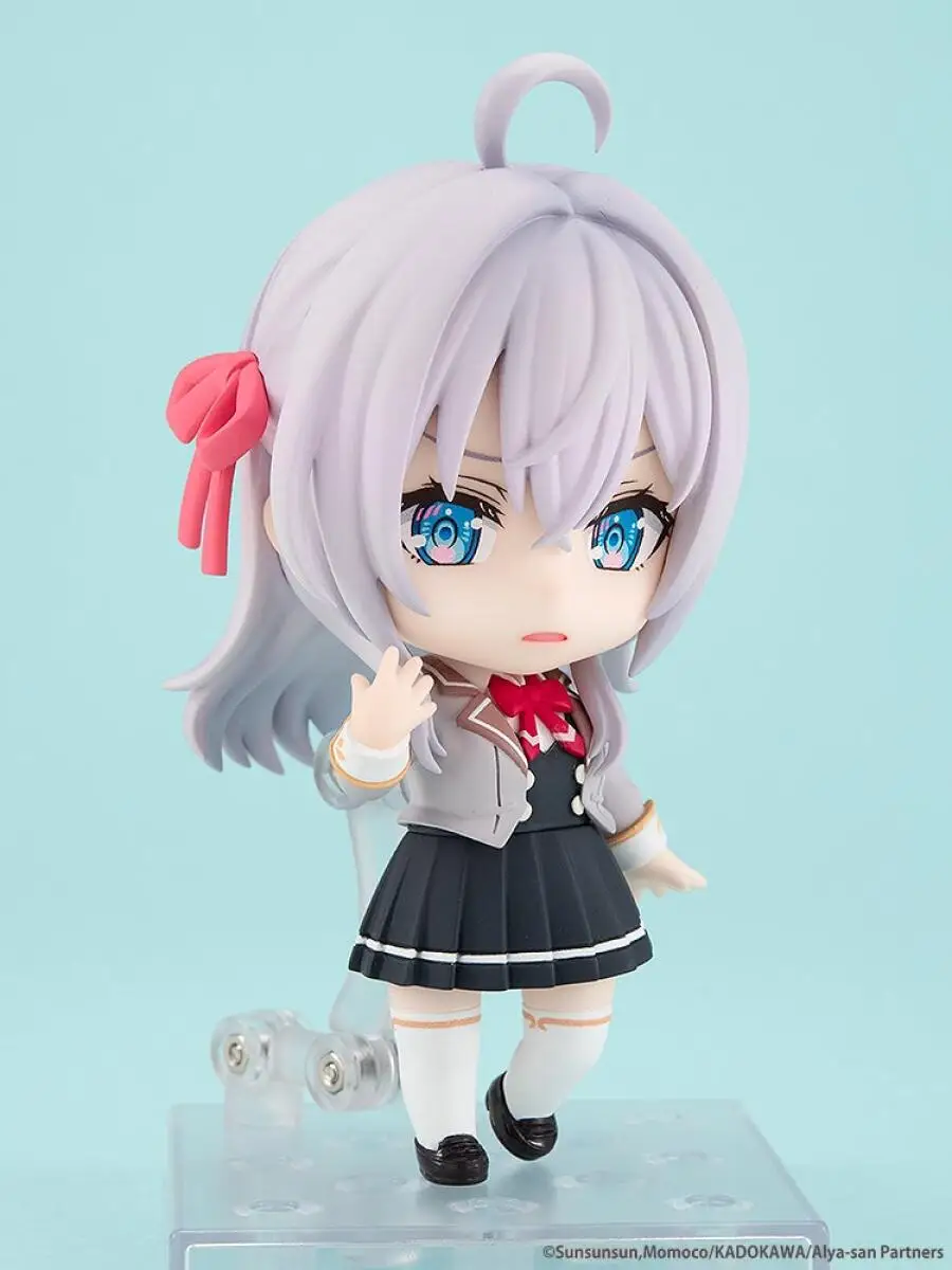 Фото Оригинальная коллекционная фигурка Good Smile Nendoroid Алиса (Алия) из аниме, которая иногда скрывает свои чувства, для российского рынка №3