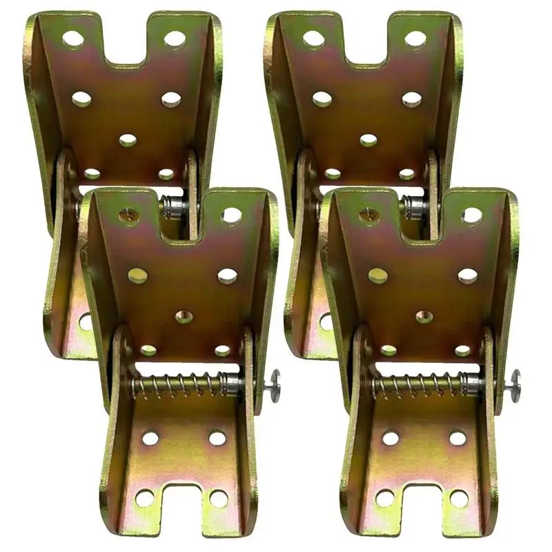 

Self Locking Hinge 90 Degrees Bracket Hinge Self Locking Leg Fittings Angle Braces Foldable Extension Heavy Duty 90 Degree