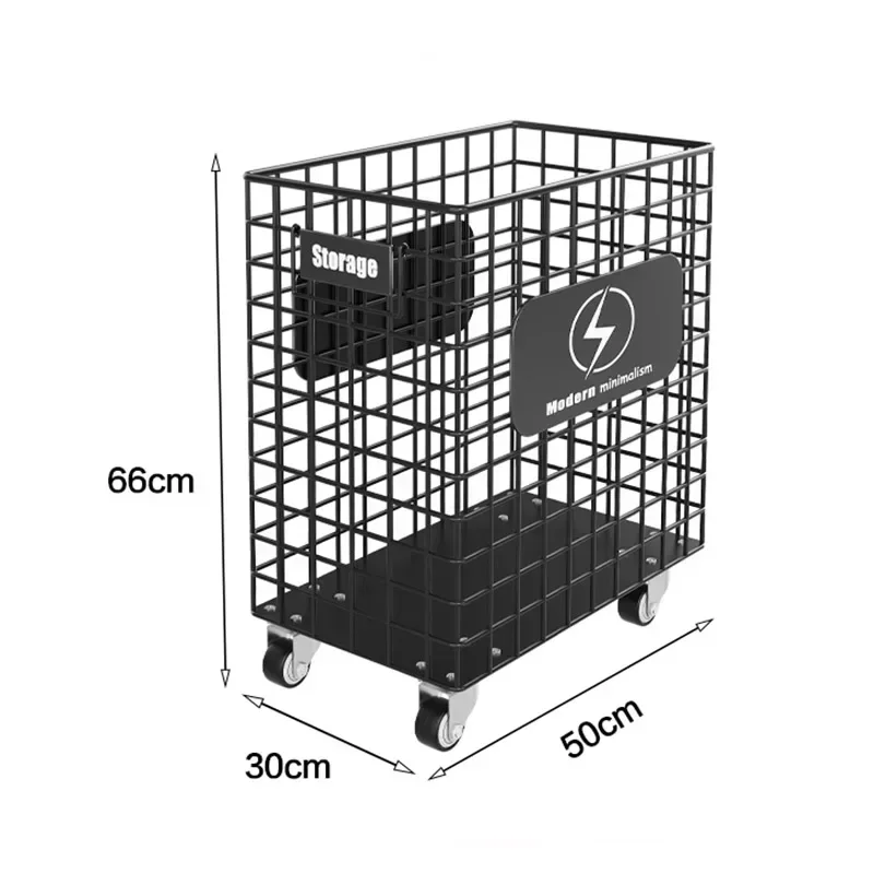 Горячая Распродажа большая емкость рабочая корзина железная полка ракетка