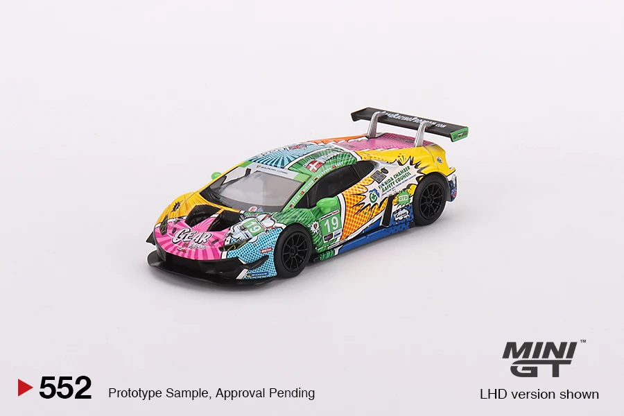 

MINI GT 1:64 Huracan GT3 EVO #19 GEAR Racing Model Car