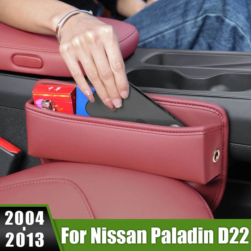 

For Nissan Paladin D22 2004 2005 2006 2007 2008 2009 2010 2011 2012 2013 Car Seat Crevice Slot Storage Box Multi-Functional Gap