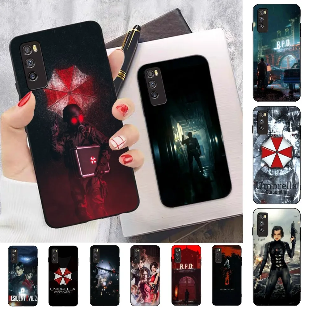 

R-resident game E-evil Phone Case For Huawei Honor 10 lite 9 20 7A pro 9X pro 30 pro 50 pro 60 pro 70 pro plus