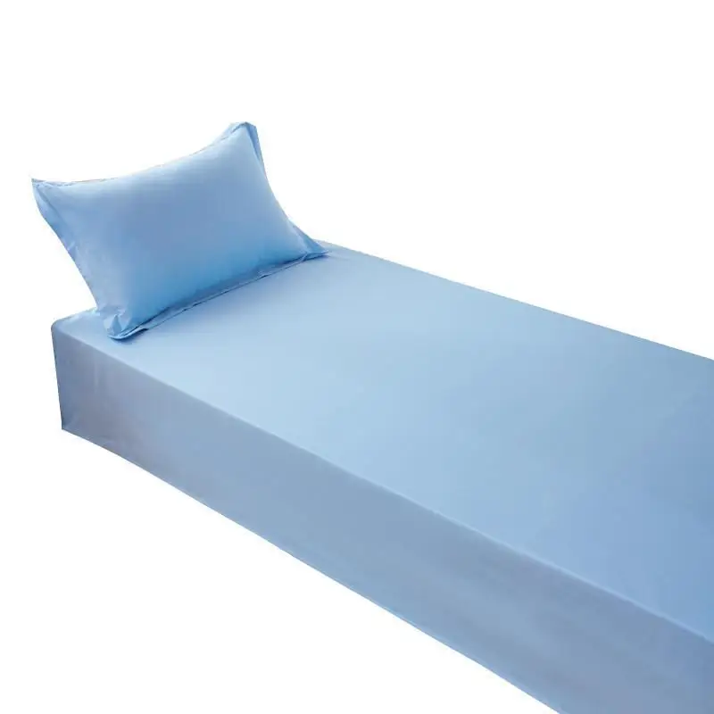 Class A Solid Pure Cotton Bed Sheet 00 Student Dormitory M .2M Person