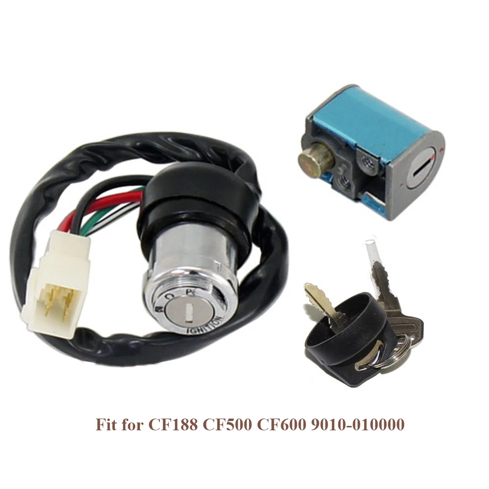 

ATV Ignition Key Switch Lock For CFmoto CF500 CF188 CF600 500cc 600cc 9010-010000 CF800 800CC 7000-011000 UTV Go Kart Motorcycle