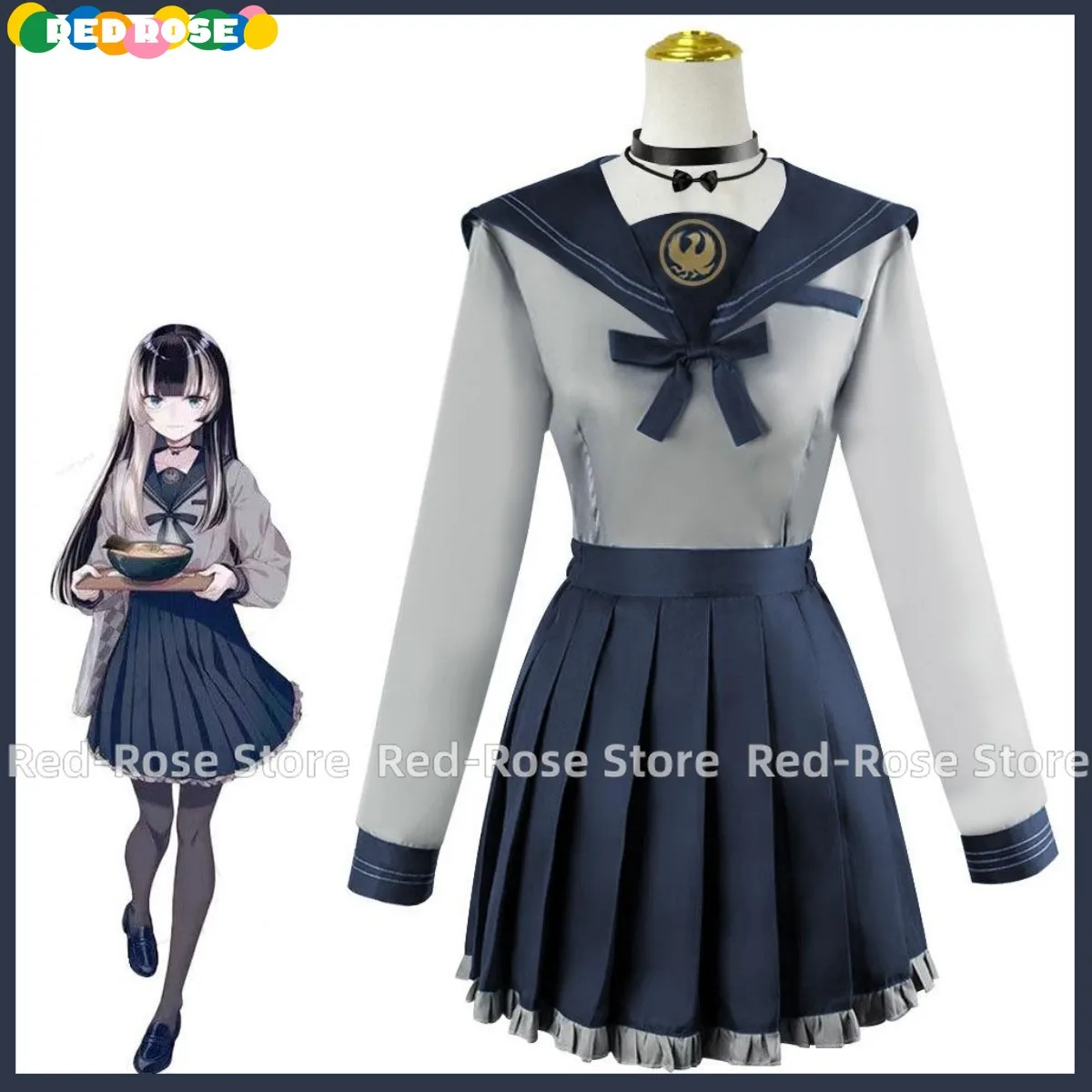 Костюм для косплея из аниме Виртуальный ютуберь юуфуеутес завитка головы