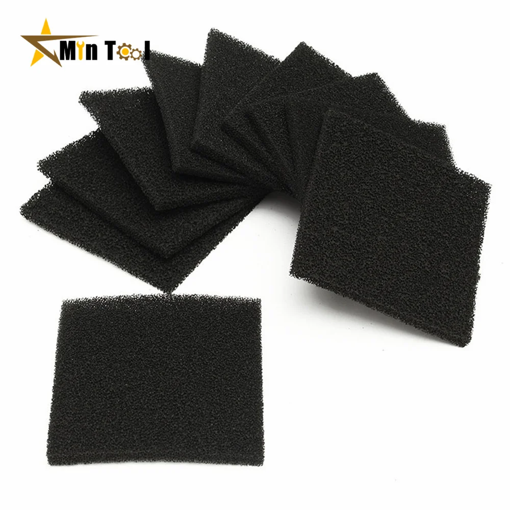 

10Pcs Carbon Filter Sponge for 493 Soldering Smoke Absorber ESD Fume Extractor Solder Iron Welding Tool Kit Accessory