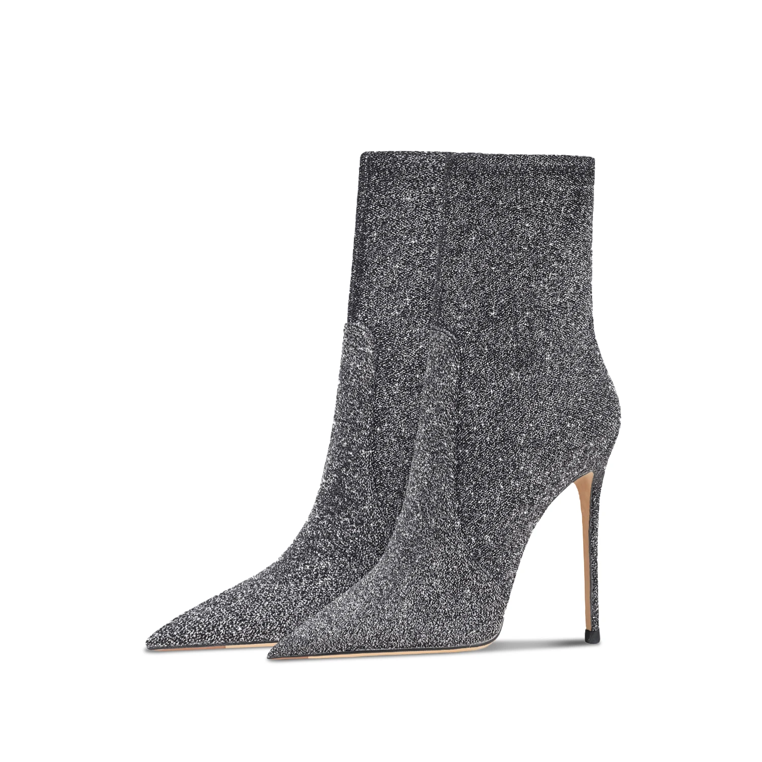 Новинка 2024 стильная пикантная повседневная женская обувь с острым носком на