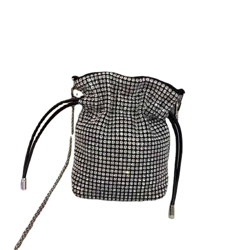 

Uxury Phone Bag 2022 Trend Mini Sling Bag Chain Small Change Party Evening Bag Crossbody Shoulder Bolsos Sparkle Diamond Ita Bag