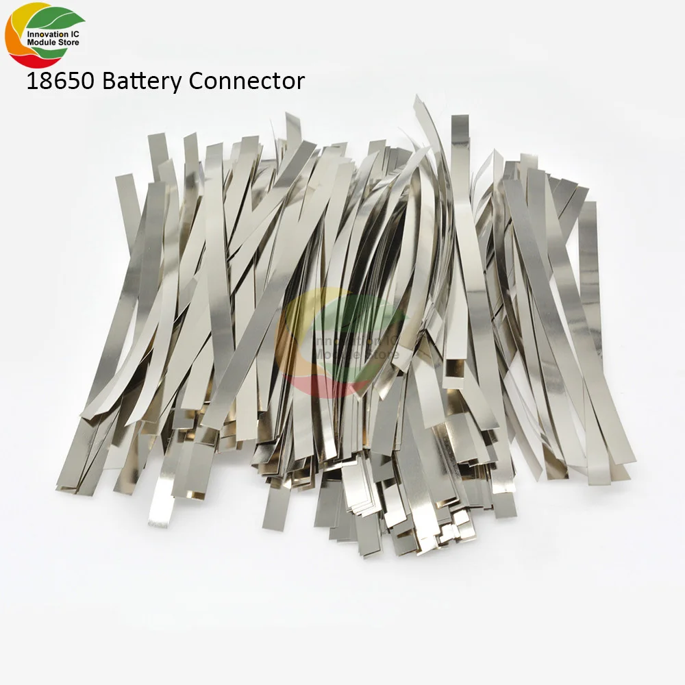

100g/bag spot welding nickel plate 25*5MM 18650 lithium battery connecting piece nickel plated steel accessories nickel piece
