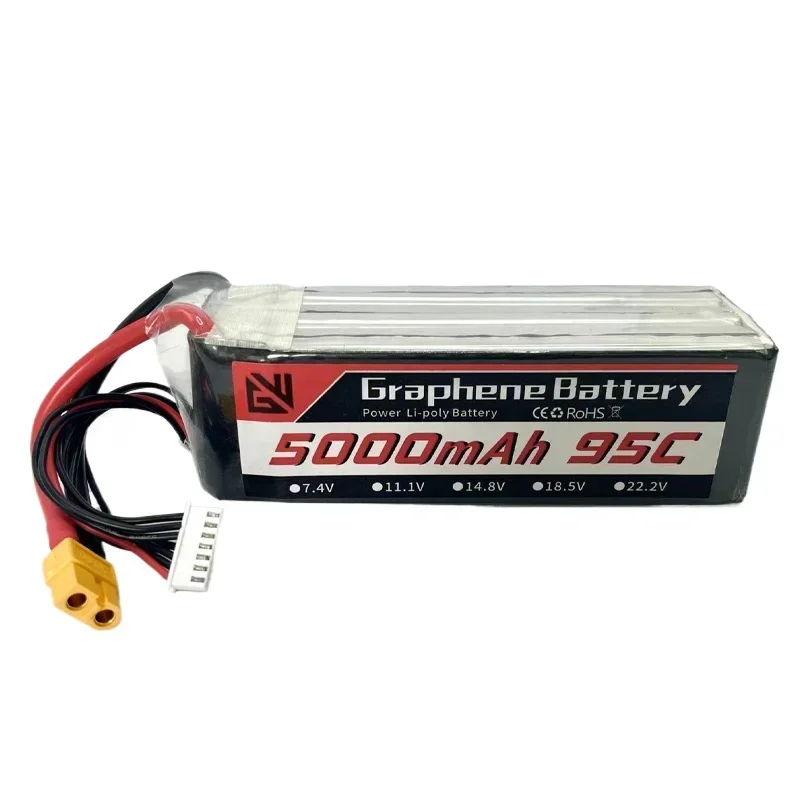 Литиевая батарея SUYIJIA 22 2 в 5000 мАч разряд 95C 6S подходит для дрона лодки модели
