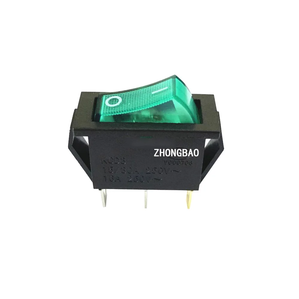 

Switch accessories button KCD3 rocker/shaped switch rocker switch with light