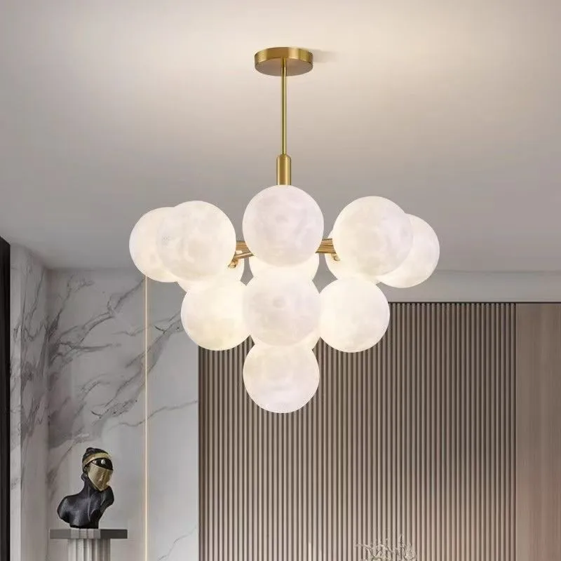 Стеклянная люстра