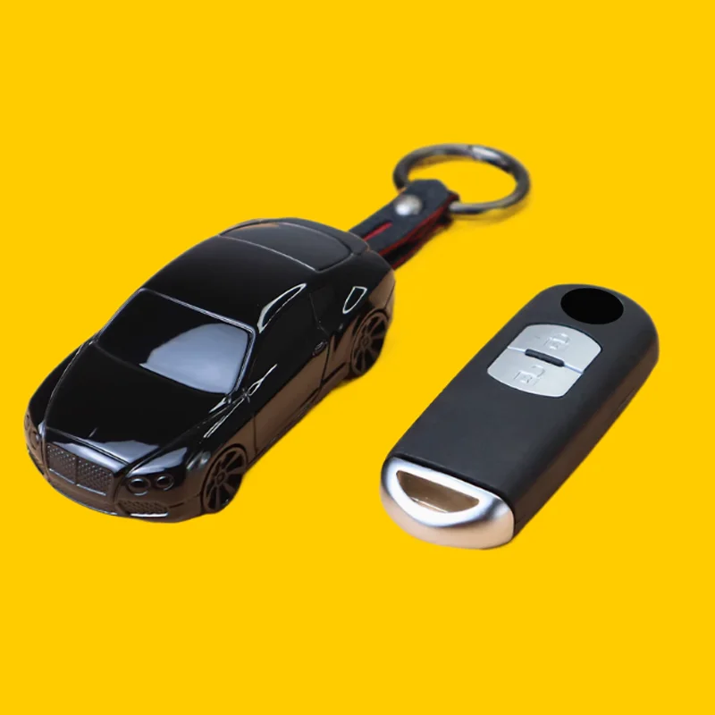 

Модель автомобиля для MAZDA 2 3 6 CX-5 Atenza Axela 2 3 4 кнопки Смарт-пульт дистанционного управления Чехол-держатель Брелок Брелок Кольцо Аксессуары