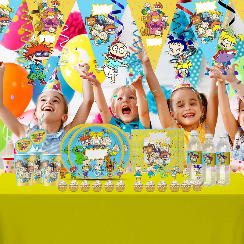 Одноразовая посуда Rugratg Gowild для детей студенческое поздравление украшение дня