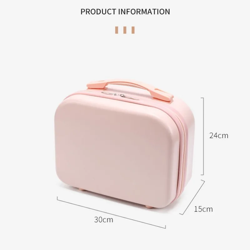 New Large Capacity Small Hand Luggage Female Suitcase Mini Box Portable Small Travel Bag Cosmetic Storage Box