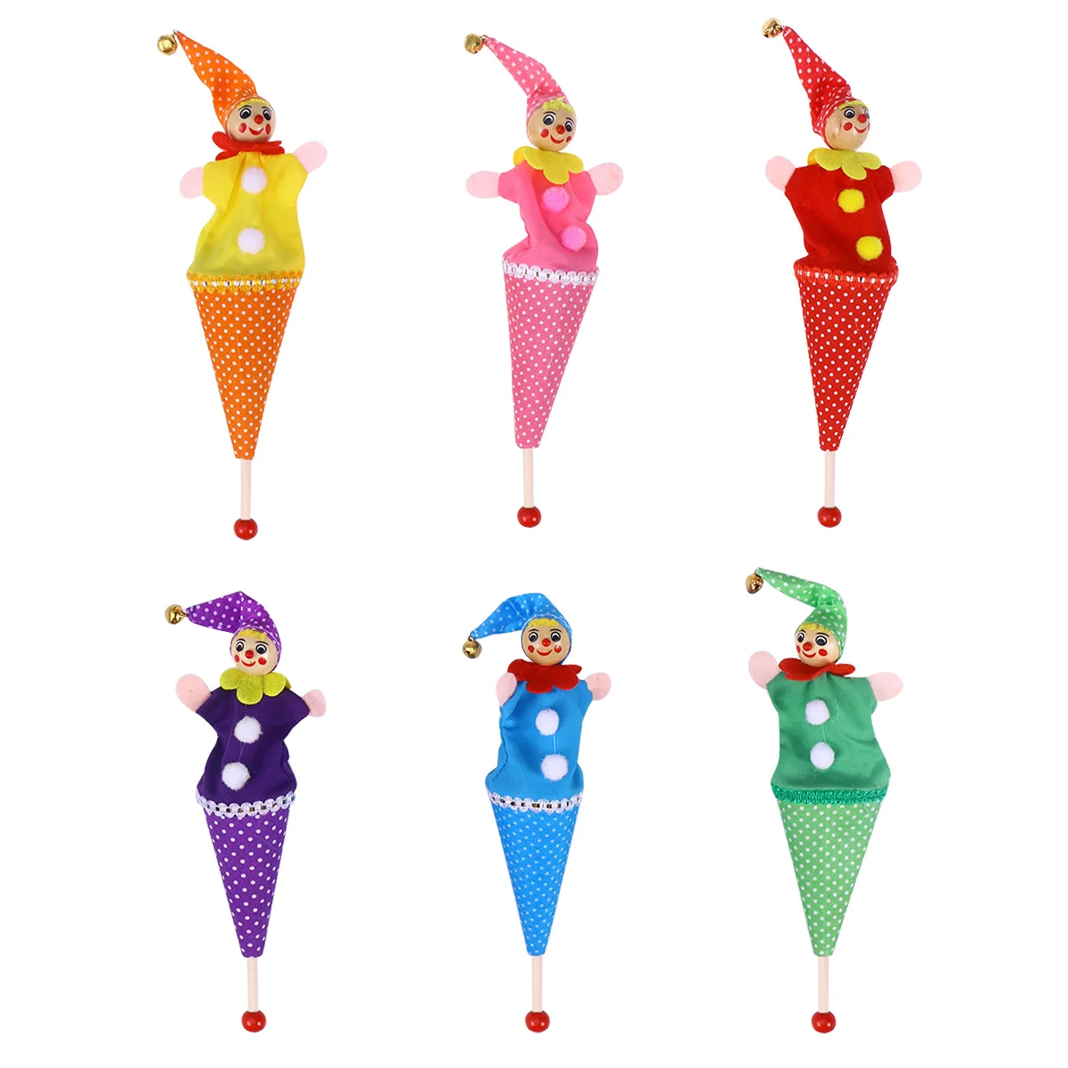

Clown Puppetshand Kids For Puppet S Finger Figure Toddlers Plush