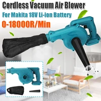 cordless electric air blower suction handheld leaf computer dust collector power tool for makita 18v battery no battery