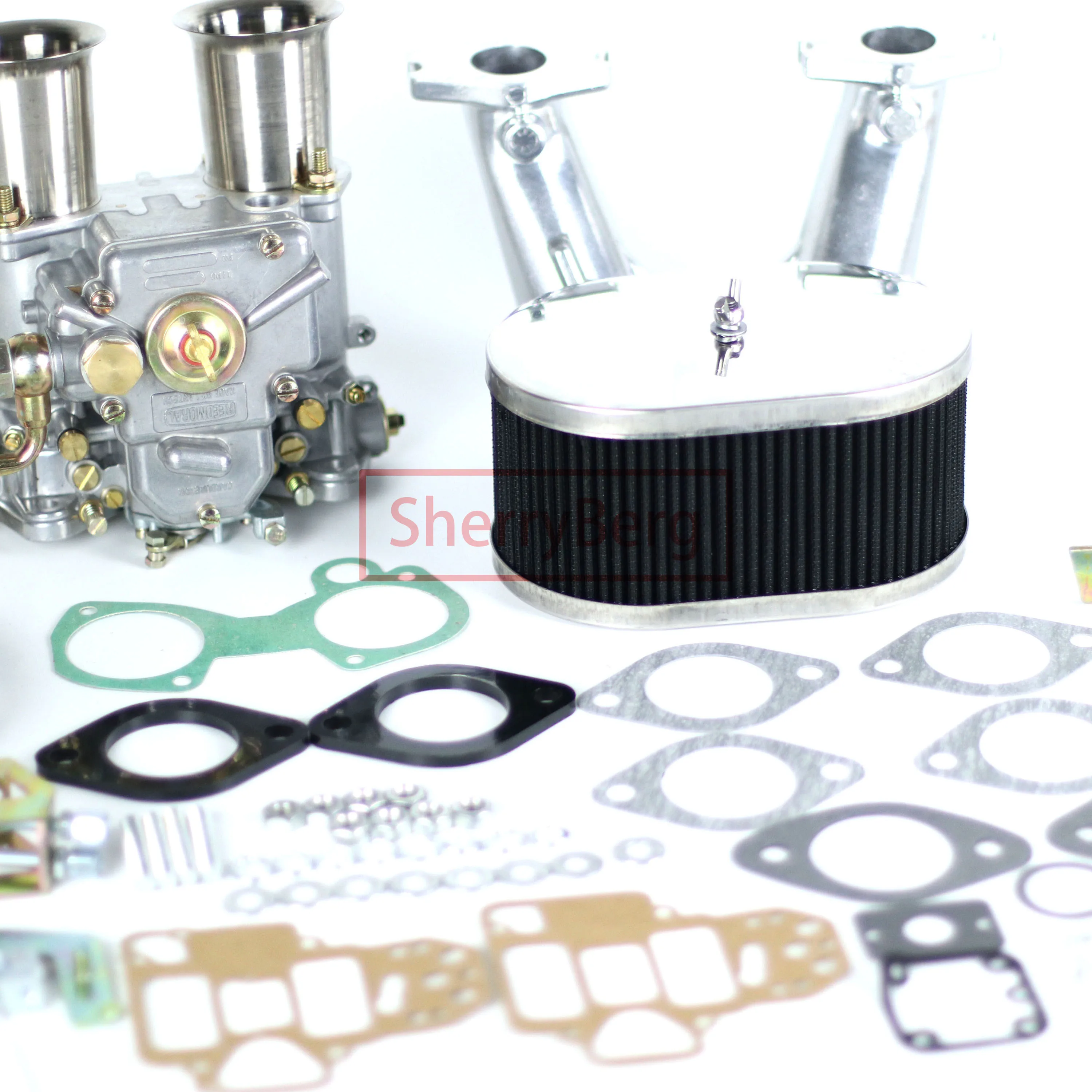 

Карбюратор SherryBerg Carb Kit, впускной воздушный фильтр для WEBER 45 DCOE для MG Midget Остин Healey Sprite 1275 Cc