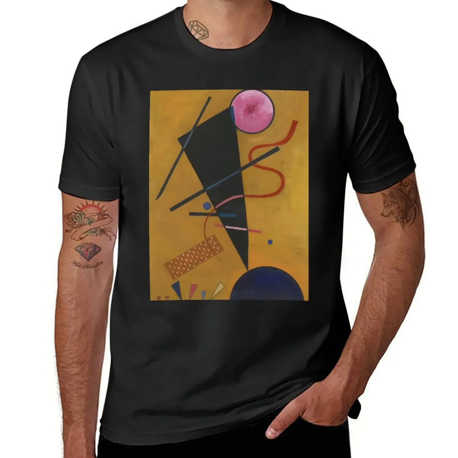 Wassily Kandinsky T-Shirt summer clothes cheap stuff top T-shirt men