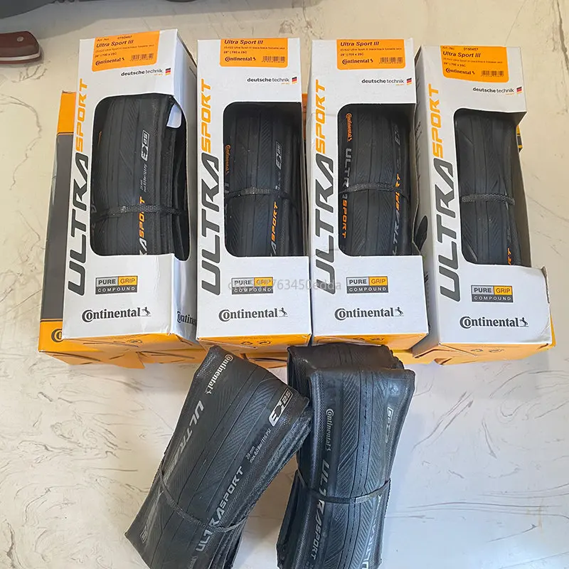 

Continental Road Tires ULTRA Sport III & GRAND Sport Race & Extra 700× 23C /25C/28C Road Bike Clincher Foldable Tires