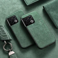 leather phone cases for one plus 7 8 9 10pro 9r 7t 7t pro one plus nord n20 n200 n100 cases suede soft tpu silicone back cover