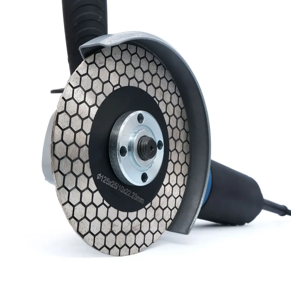 

Алмазное лезвие для пилы 4,5 дюйма 5 дюймов, шлифовальный диск для керамической плитки, фарфора, камня, мрамора, циркулярная пила, шлифовальный диск 115/125