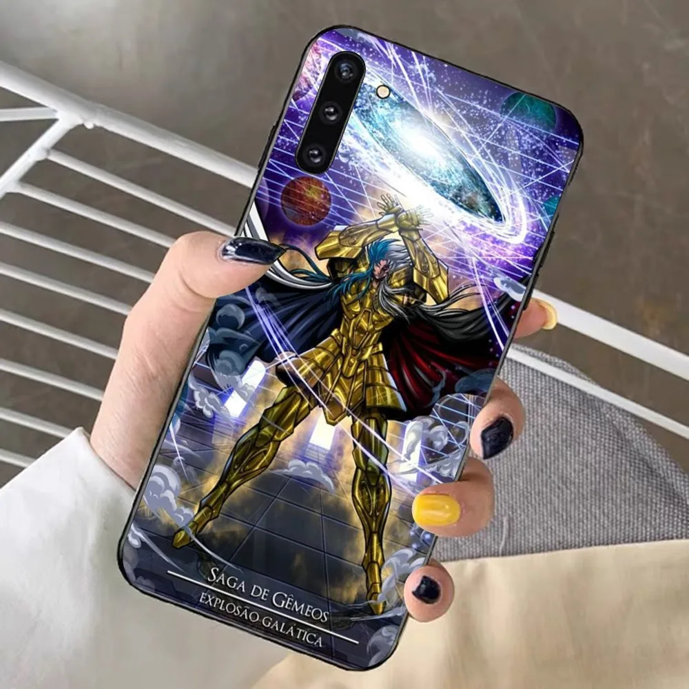 Saint Seiya Anime Phone Case For Samsung Note 8 9 10 20 Pro Plus Lite M 11 30 21 31 51 A 22 42 02 03