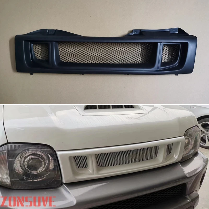 

Аксессуары для Suzuki Jimny 2012-2018 года, комплект кузова, Решетка переднего бампера, редизайн гоночной решетки