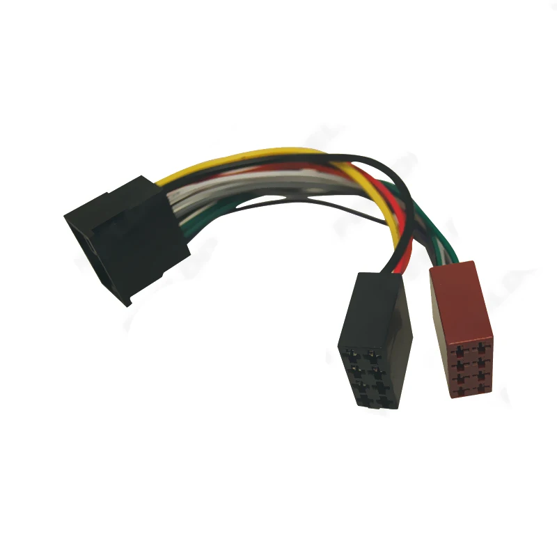 

Car Stereo Radio Conversion Plug Adapter For Chery Chevrolet 16PIN To ISO Original Head Units Wire Harness