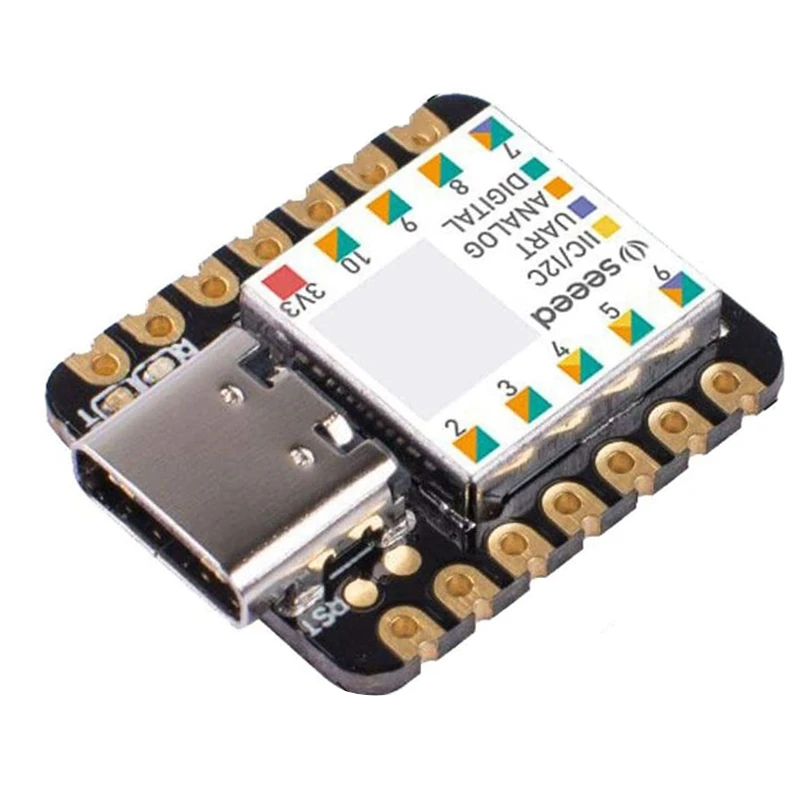 

Микроконтроллер Type-C Seeeduino XIAO SAMD21 Cortex M0 + Nano 48 МГц Интерфейс SPI I2C для инструмента системы Arduino IDE/IOT
