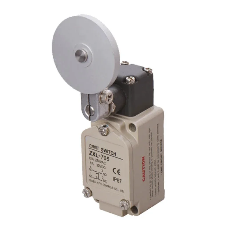 ZXL-705 Ход 12А Алюминиевый сплав Роликовый водонепроницаемый концевой выключатель