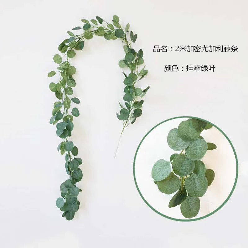 

Best-selling Artificial Plant Rattan 2-meter Encryption Eucalyptus Rattan Cane