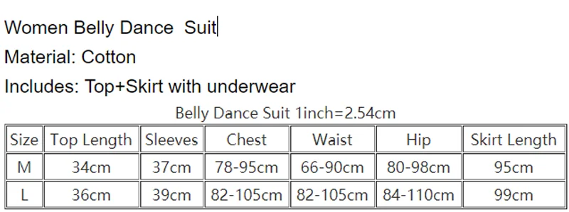Женский костюм для танца живота топ с короткими рукавами + юбка кисточками