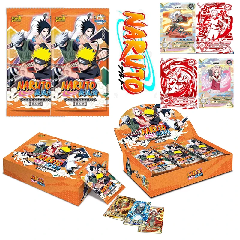 

Brand new Anime NARUTO Chapter of Advent Hyuga Hinata Namikaze Minato Otsutsuki Kaguya figure collectible card game toys Gift