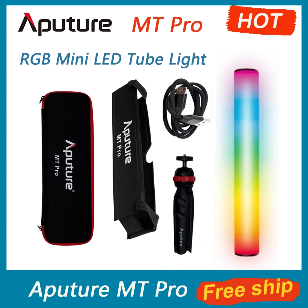 Светодиодная мини-трубка Aputure MT Pro RGB 2000K-10000K 7 5 Вт |