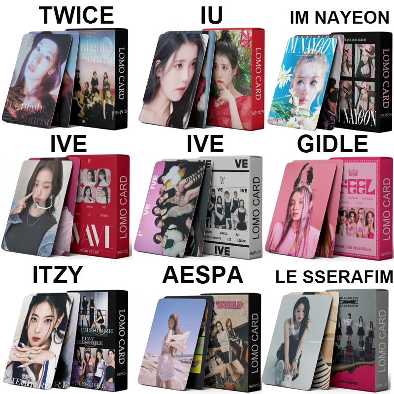 

Kpop, два раза, AESPA, ITZY кепберло, карта Kpop для девочек, Новая фотография, печать фотографий, Kpop фотокарты для поклонников, подарок