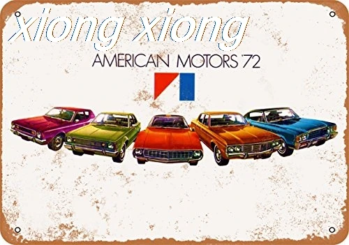 

Metal Sign - 1972 AMC Cars - Vintage Look