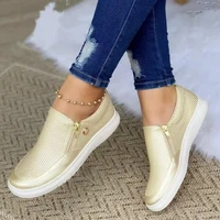 2022new designer ladies leather loafers mixed color ladies ballet flats womens springmoccasin casual ballet shoes womens shoes