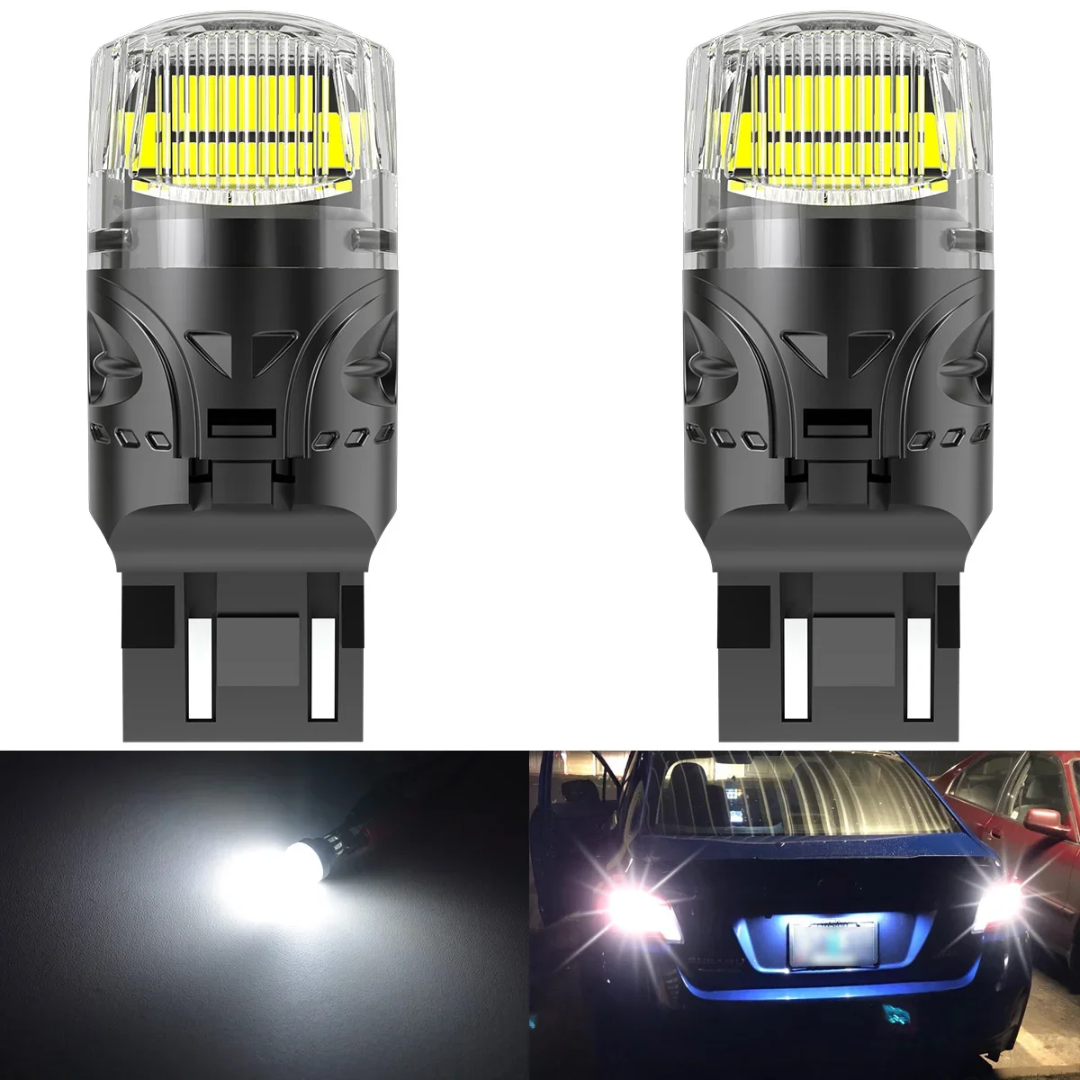 

2x T20 7443 7440 7441 992 W21W W21/5W LED Canbus Лампы Для Lada Kalina Granta Vesta Opel Astra J