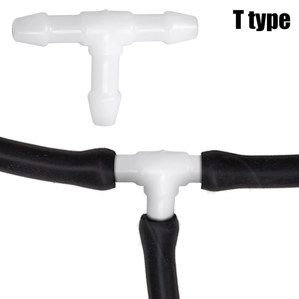 T/Y/I 3 типа насадок для омывателя лобового стекла автомобиля, шланг, разъем для водяной трубки, соединение трубы для распыления стеклоочистителей, аксессуары для дворников