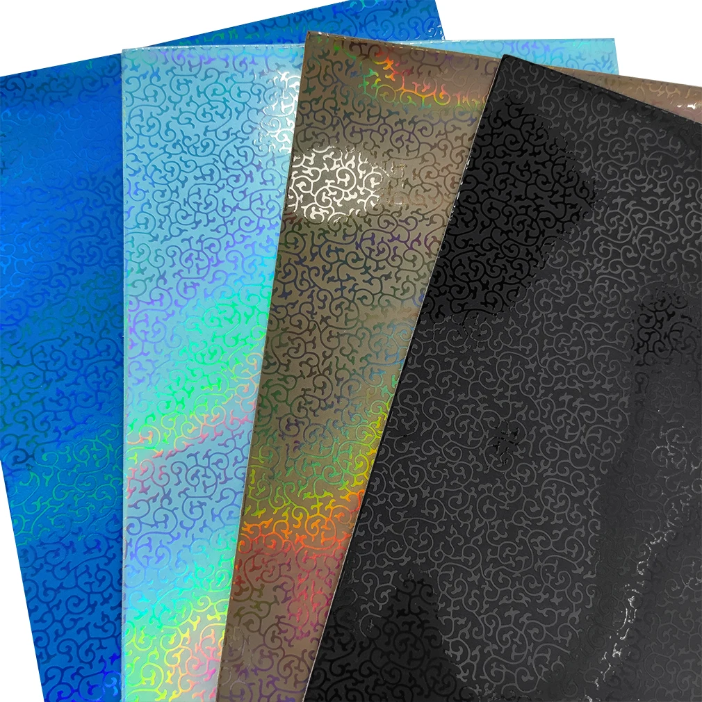 

Голографический лазерный зеркальный тисненый лист из искусственной кожи 46*135 см с особым узором для изготовления обуви/сумки/одежды