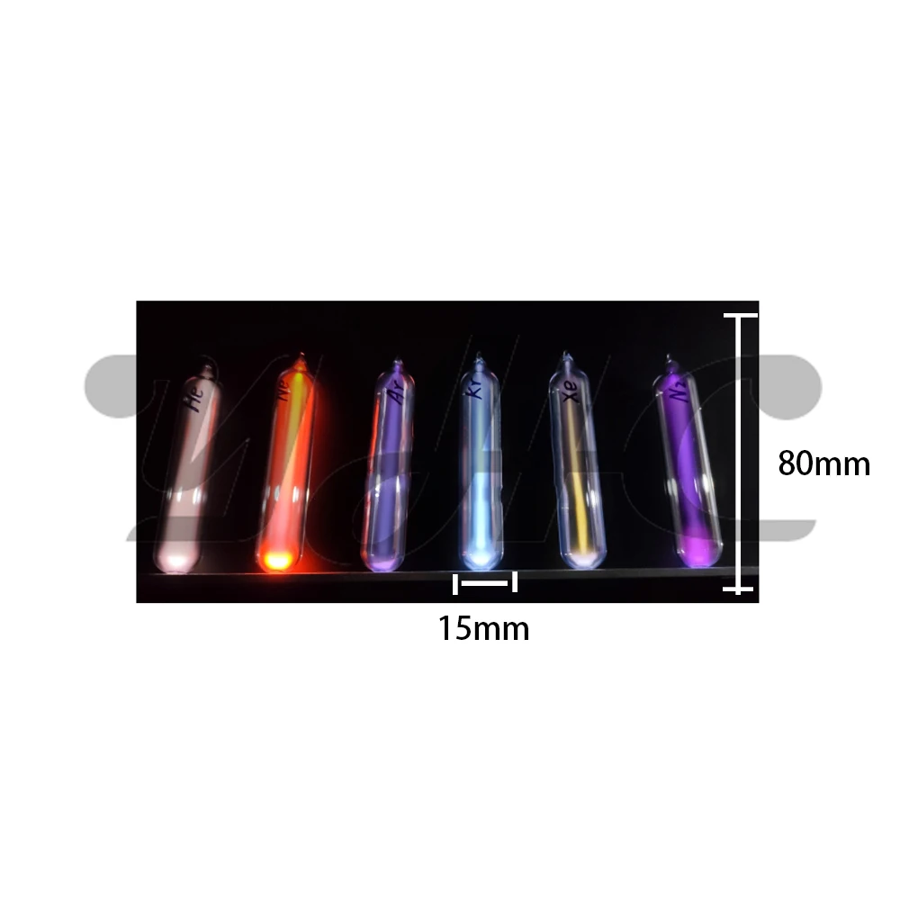 

YHC Благородные газы Гелиевый неоновый аргон Ксенон Криптон азот Кислород углекислого газа воздух 80 Вт 6A Катушка Тесла Пистолет Искусственная молния